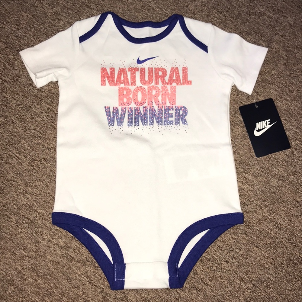 NWT Nike Baby 6-9 months onesie